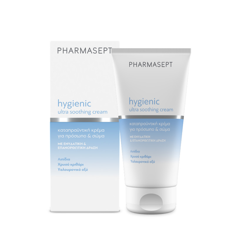 PHARMASEPT Hygienic Ultra Soothing Cream Καταπραϋντική Κρέμα για Πρόσωπο & Σώμα 150ml