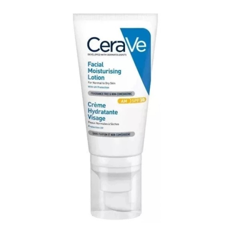 CERAVE Facial Moisturising Ενυδατική Λοσιόν Προσώπου με SPF30 για Κανονικές/Μικτές Επιδερμίδες 52ml