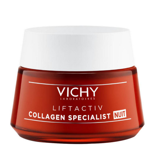 Vichy Liftactiv Collagen Specialist Night Αντιγηραντική Κρέμα Νυχτας, 50ml