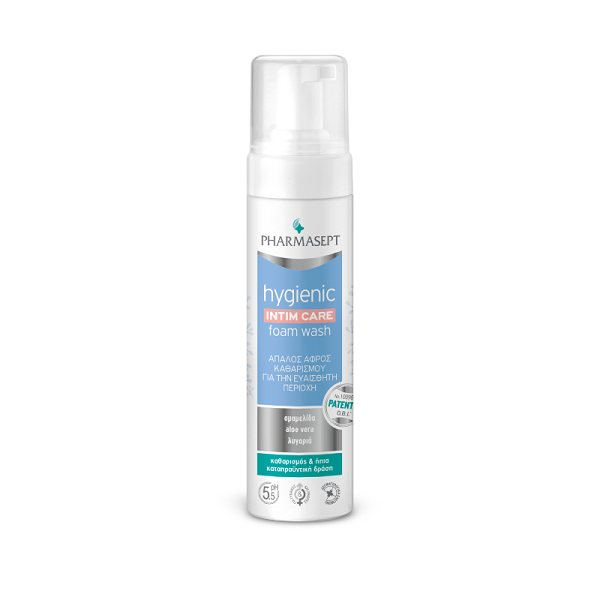 Pharmasept Hygienic Intim Care Foam Wash Αφρός Καθαρισμού της Ευαίσθητης Περιοχής & των Αιμορροΐδων, 200ml
