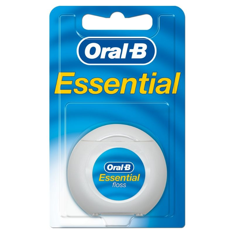 OralB Essential Floss Κηρωμένο Οδοντικό Νήμα 50m, 1τμχ