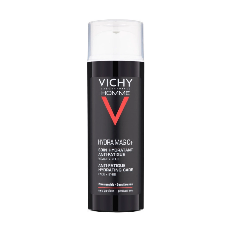 VICHY Homme Hydra-Mag C+ Ενυδατική Κρέμα Πρόσωπο-Μάτια 50ml